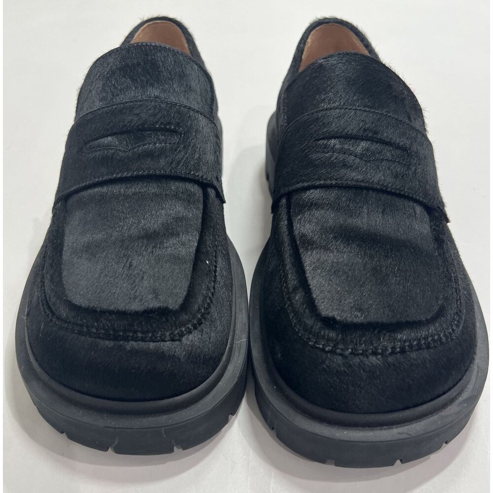 Maison Margiela Ivy Loafers in Black Calf Hair - Picture 6 of 10